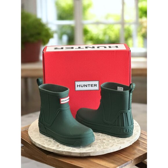 HUNTER Grace Waterproof Rain Boots Big Kids Size 3 US / 2 UK HJGRACE2 - Picture 1 of 12